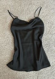 Silk Black Dress