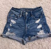 American Eagle Outfitters Ripped Jean Shorts