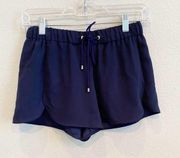 Trina Turk Navy Pull On Shorts petite (xs)