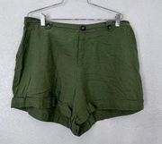 5/$25 Marc New York Xl green shorts b50