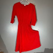 American Vintage Red Tshirt Dress