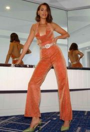 Tangerine Jumpsuit