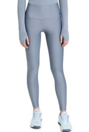 Alo 7/8 High-Waist Airlift Leggings Steel Blue Hi-Rise Waisted Tights Pants XS