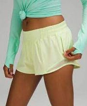 Lululemon  Hotty Hot Low Rise Short 2.5" Crispin Green Womens Size 12