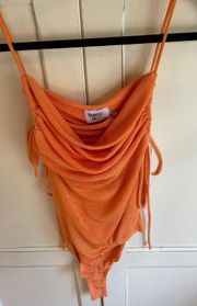 Orange Bodysuit