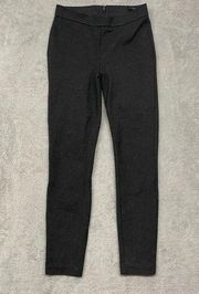 J Crew Pants Womens Small Gray Pixie Back Zip Viscose Skinny Mid Rise Office