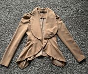 Asymmetrical Hem Blazer