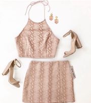 Two Piece Skirt Set