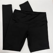 Black High Rise Leggings | Medium