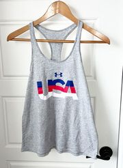 Under Armor USA Tank Top Size Small