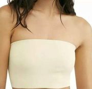 Free People Intimately Nina Bandeau Bra Small Strapless Daybreak Strapless New