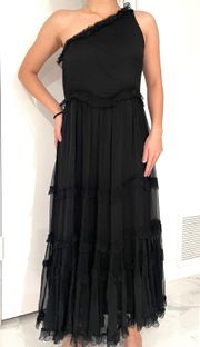 Love Sam One shoulder Tulle Dress