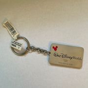 Disney NWT  Keychain Silver Tone, “I ❤️ YOU”