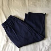 Navy blue capris