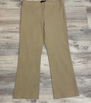 Tan Stretchy Thick Material Leggings Size MT