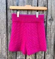 Rag & Bone Pink Cashmere Shorts 