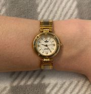 Woman’s 23kt Gold Plated Quartz Movement CROTON Wrist Watch