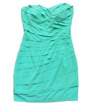 Gianni Bini Strapless dress, color: green, Size: S