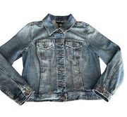 STYLE & CO JEAN JACKET PETITE SIZE M