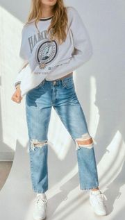 Straight Leg Jeans