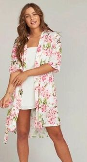 Show Me Your MuMu Brie Garden of Blooms Robe Size OS