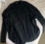 Black  Sweater Cardigan