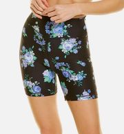 NWT WeWoreWhat Golden Hour Floral High Waisted Bike Shorts