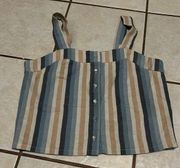 Knot Sisters Stripes Top SZ Small