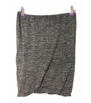 Isabel Marant Etoile grey heathered mini skirt