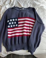 American Flag Sweater