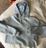 Topshop Cropped Hoodie