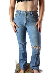 Calvin Klein 90’s High Waisted Distressed Jeans 31