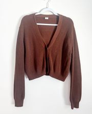 Cropped Cardigan