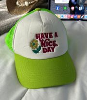 Green Trucker Hat 