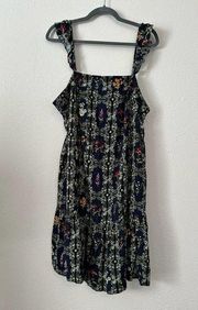 Agua Bendita x Target Floral Tile Dress size 1X NWT