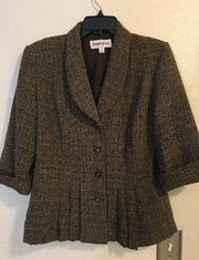 nicole miller jacket blouse 8 bust 34 leng…