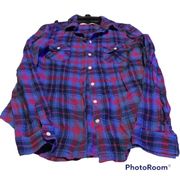 Old Navy Button-Up Flannel Shirt From  Size XS