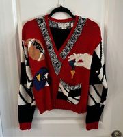 963 Lisa Nichols  Football Sweetheart Couple Pullover Heavy Sweater Taylor Swift