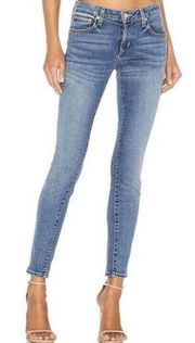 NEW! Revolve LOVERS + FRIENDS Ricky Mid rise skinny jeans Blue wash SIZE 25