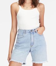 Billabong High Rise Bermuda Denim Shorts