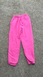 pink sweatpants