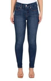 NWT Womens Seven7 Seven 7 Tummyless High Rise Skinny Medium Rinse Jeans - Sz 16