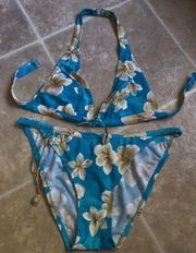 Tropical Sea Blue Bikini