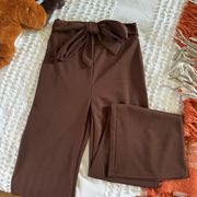 Sealed With Style Tie-Waist Pants