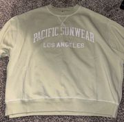 PacSun Green Crewneck