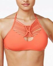 BECCA high neck bikini top. NWT