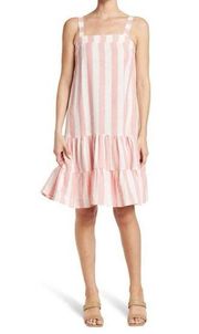 NWT Love…Ady Tank Tiered Ruffle Dress in Pink Multi
