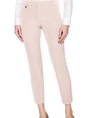 Adrianna Papell Kate Blush Ankle Cropped Trousers 6