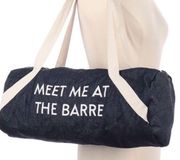 ⭐️NEW⭐️ “Meet Me At The Barre” Denim Gym Bag