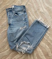 Distressed Ripped Jeans